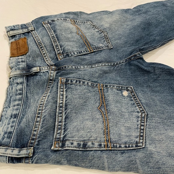 Denim & Supply Ralph Lauren Distressed Boyfriend Jeans | Size 2-4 - Picture 3 of 13